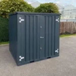 Conteneur démontable anthracite 2 x 2 mètres – avec double porte – Image 3