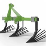 Arracheuse de pommes de terre Seven Italy Simply - Arracheuse à 3 socs - Châssis de 160 cm