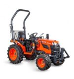 Tracteur compact Kubota B2261 avec sa cabine climatisée- 4 montants