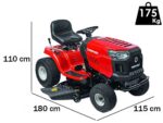 Troy Bilt Bronco 107T-S - Tracteur tondeuse - transmission continue CVT - éjection latérale – Image 6